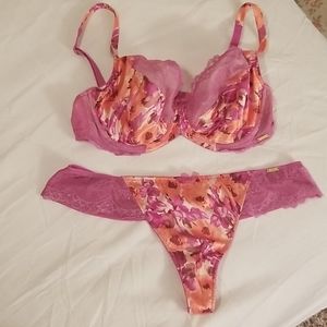Gossard Lingerie set 36DD/Lg